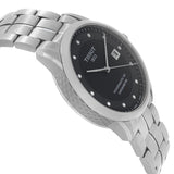  Shop Authentic Tissot T Classic Luxury Powermatic 80 Black Dial Silver Steel Strap Watch For Men - T086.408.11.056.00 - Luxxuri