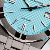  Shop Authentic Maurice Lacroix Aikon Automatic Sky Blue Dial Silver Steel Strap Watch For Men - AI6008-SS00F-431-C - Luxxuri