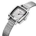  Shop Authentic Tissot Lovely Square Silver Dial Silver Mesh Bracelet Watch For Women - T058.109.11.036.00 - Luxxuri