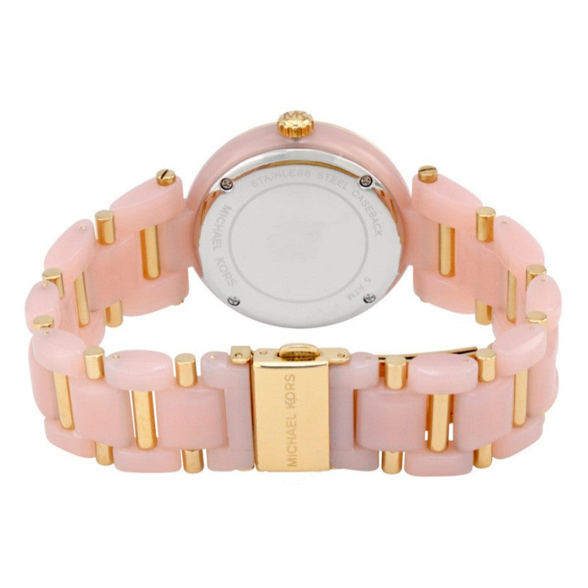  Shop Authentic Michael Kors Delray Rose Gold Dial Pink Steel Strap Watch for Women - MK4316 - Luxxuri