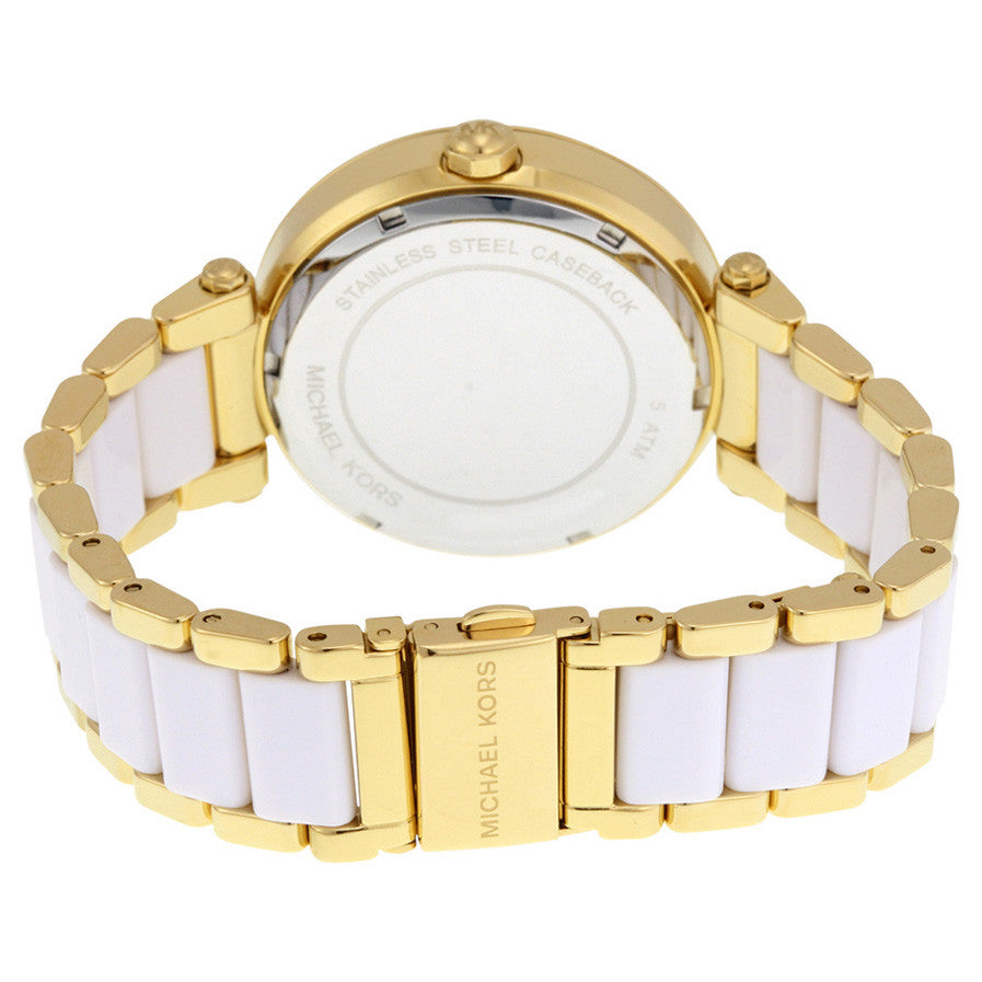  Shop Authentic Michael Kors Parker White Dial Two Tone Steel Strap Watch for Women - MK6313 - Luxxuri