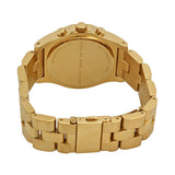  Shop Authentic Marc Jacobs Blade Chronograph Gold Dial Gold Steel Strap Watch for Women - MBM3101 - Luxxuri