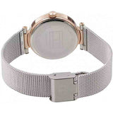  Shop Authentic Tommy Hilfiger Lynn Quartz Silver Dial Silver Mesh Bracelet Watch For Women - 1781863 - Luxxuri