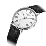  Shop Authentic Tissot Everytime Medium White Dial Black Leather Strap Watch For Men - T109.410.16.033.01 - Luxxuri