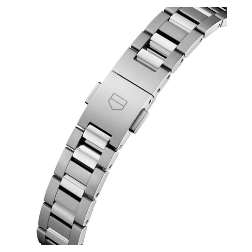  Shop Authentic Tag Heuer Carrera Date Diamonds Mother of Pearl Dial Silver Steel Strap Watch for Women - WBN2414.BA0621 - Luxxuri