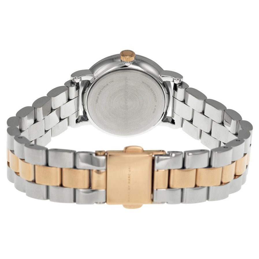  Shop Authentic Marc Jacobs Baker White Dial Two Tone Steel Strap Watch for Women - MBM3331 - Luxxuri