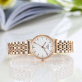  Shop Authentic Tissot T Classic Everytime Small White Dial Rose Gold Mesh Bracelet Watch For Women - T109.210.33.031.00 - Luxxuri