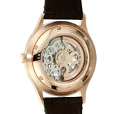  Shop Authentic Emporio Armani Meccanico White Skeleton Dial Black Leather Strap Watch For Men - AR1924 - Luxxuri