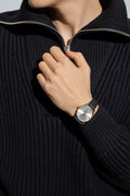  Shop Authentic Gucci G Timeless Quartz Silver Dial Black Leather Strap Watch For Women - YA1264181 - Luxxuri