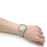  Shop Authentic Michael Kors Bradshaw Chronograph White Dial Two Tone Steel Strap Watch For Women - MK7258 - Luxxuri