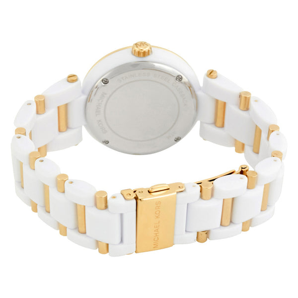  Shop Authentic Michael Kors Delray Rose Gold Dial White Steel Strap Watch for Women - MK4315 - Luxxuri