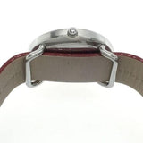  Shop Authentic Marc Jacobs Amy Red Dial Burgundy Leather Strap Watch for Women - MBM1162 - Luxxuri