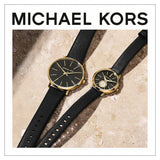  Shop Authentic Michael Kors Pyper Black Dial Black Leather Strap Watch For Women - MK2747 - Luxxuri