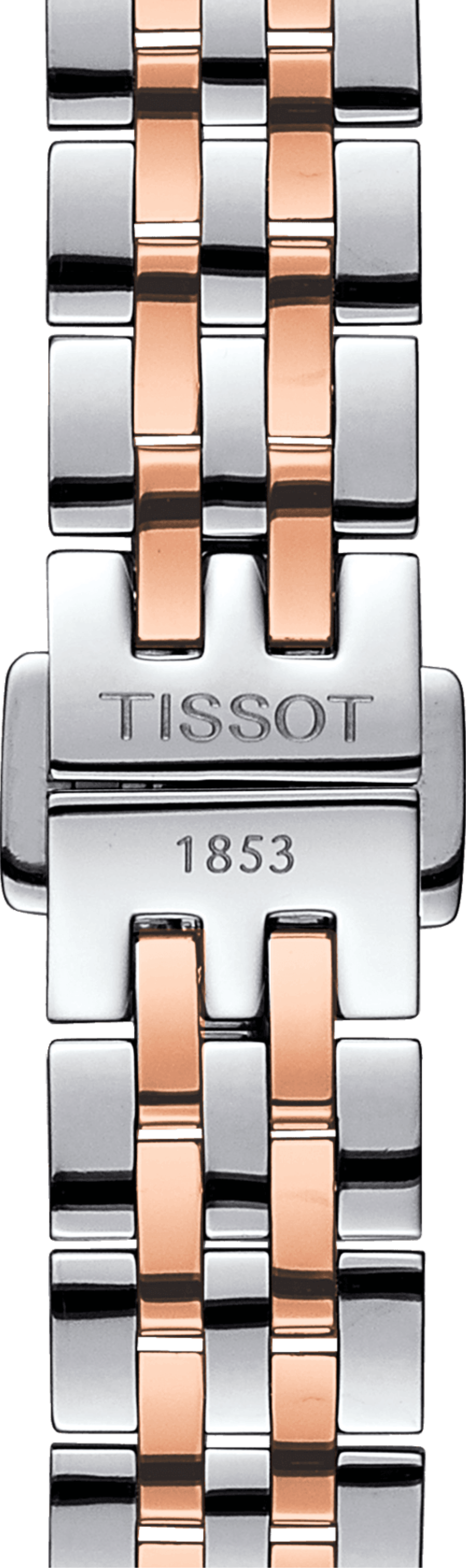Tissot Le Locle Automatic Small Lady Silver Dial Two Tone Steel Strap Watch For Women - T41.2.183.33