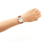  Shop Authentic Marc Jacobs Mandy White Dial Brown Leather Strap Watch for Women - MJ1598 - Luxxuri