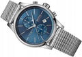  Shop Authentic Hugo Boss Jet Blue Dial Silver Mesh Bracelet Watch for Men - 1513441 - Luxxuri