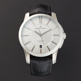  Shop Authentic Maurice Lacroix Pontos Silver Dial Black Leather Strap Watch For Men - PT6148-SS001-131 - Luxxuri
