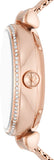  Shop Authentic Emporio Armani Meccanico Automatic White Dial Rose Gold Mesh Strap Watch For Women - AR60063 - Luxxuri