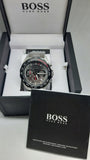  Shop Authentic Hugo Boss Intensity Chronograph Black Dial Silver Steel Strap Watch For Men - 1513680 - Luxxuri