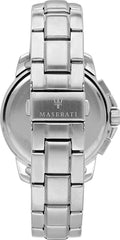  Shop Authentic Maserati Successo Chronograph Green Dial Silver Steel Strap Watch For Men - R8873621017 - Luxxuri
