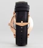  Shop Authentic Fossil The Minimalist Black Dial Black Leather Strap Watch for Men - FS5376 - Luxxuri