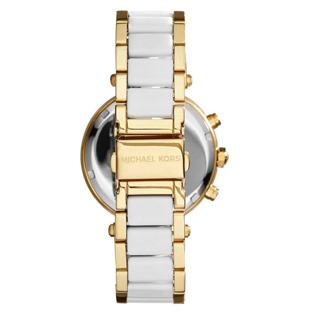  Shop Authentic Michael Kors Parker White Dial Two Tone Steel Strap Watch for Women - MK6119 - Luxxuri
