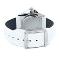  Shop Authentic Calvin Klein Accent Silver Dial White Leather Strap Watch for Women - K2Y231K6 - Luxxuri