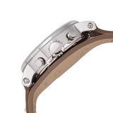  Shop Authentic Fossil Boyfriend Chronograph White Dial Brown Leather Strap Watch for Women - ES3625 - Luxxuri