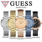  Shop Authentic Guess Soho Diamonds Blue Dial Blue Mesh Bracelet Watch For Women - W0638L3 - Luxxuri