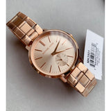  Shop Authentic Michael Kors Jaryn Quartz Rose Gold Dial Rose Gold Steel Strap Watch For Women - MK3501 - Luxxuri