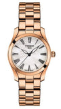  Shop Authentic Tissot T Wave Mother of Pearl Dial Rose Gold Steel Strap Watch For Women - T112.210.33.113.00 - Luxxuri