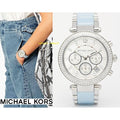  Shop Authentic Michael Kors Parker White Dial Two Tone Steel Strap Watch for Women - MK6138 - Luxxuri
