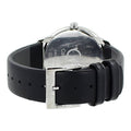  Shop Authentic Calvin Klein Minimal Silver Dial Black Leather Strap Watch for Men - K3M221CY - Luxxuri