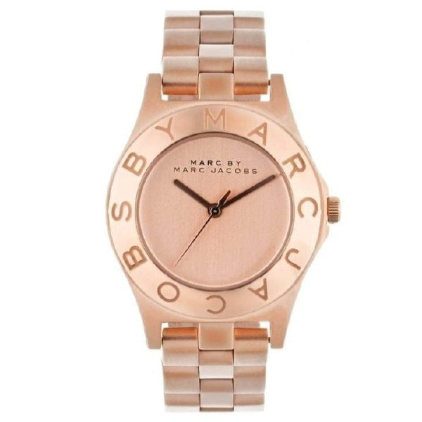  Shop Authentic Marc Jacobs Blade Rose Gold Dial Rose Gold Steel Strap Watch for Women - MBM3127 - Luxxuri