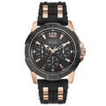  Shop Authentic Guess Oasis Black Dial Two Tone Steel Strap Watch for Men - W0366G3 - Luxxuri