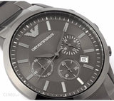  Shop Authentic Emporio Armani Classic Chronograph Grey Dial Grey Steel Strap Watch For Men - AR2454 - Luxxuri