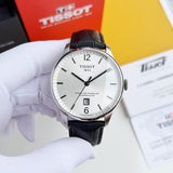  Shop Authentic Tissot Chemin Des Tourelles Powermatic 80 Silver Dial Black Leather Strap Watch For Men - T099.407.16.037.00 - Luxxuri