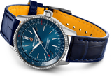  Shop Authentic Breitling Navitimer Automatic 35 Blue Dial Blue Leather Strap Watch for Men - A17395161C1P1 - Luxxuri