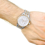  Shop Authentic Hugo Boss Jet Silver Dial Two Tone Steel Strap Watch for Men - 1513385 - Luxxuri
