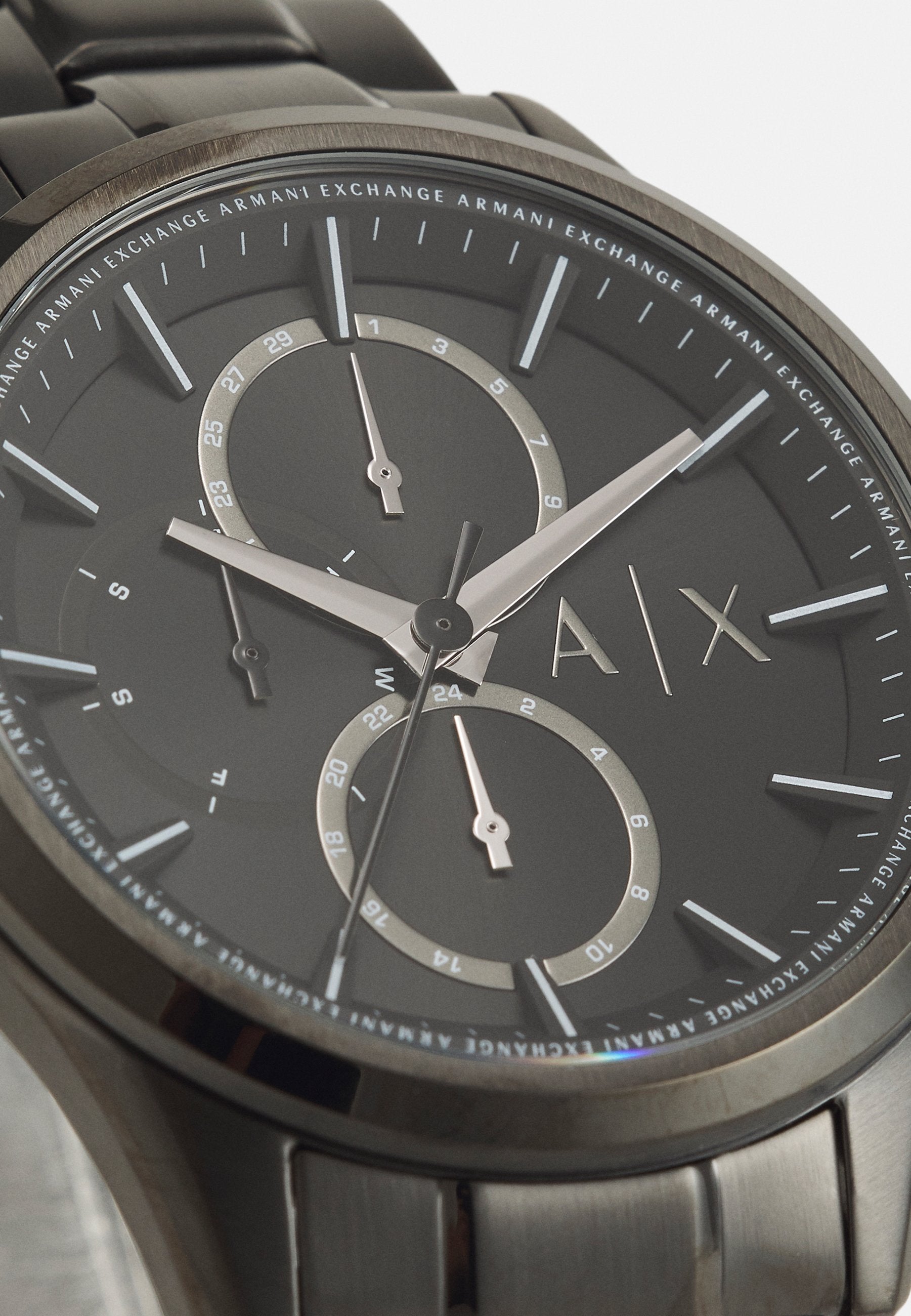  Shop Authentic Armani Exchange Drexler Chronograph Black Dial Black Steel Strap Watch For Men - AX2601 - Luxxuri