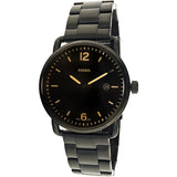  Shop Authentic Fossil The Commuter Brown Dial Black Steel Strap Watch for Men - FS5277 - Luxxuri
