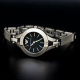  Shop Authentic Emporio Armani Classic Quartz Black Dial Silver Steel Strap Watch For Women - AR7328 - Luxxuri