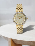  Shop Authentic Michael Kors Darci Gold Dial Gold Steel Strap Watch for Women - MK3365 - Luxxuri