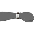  Shop Authentic Calvin Klein Window Silver Dial Brown Leather Strap Watch for Men - K2M21126 - Luxxuri