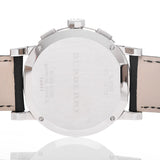  Shop Authentic Burberry The City Chronograph White Dial Black Leather Strap Watch for Men - BU9355 - Luxxuri