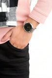  Shop Authentic Emporio Armani Kappa Quartz Black Dial Two Tone Mesh Bracelet Watch For Men - AR11228 - Luxxuri