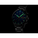  Shop Authentic Tag Heuer Carrera Automatic Chronograph Blue Dial Silver Steel Strap Watch for Men - CBK2115.BA0715 - Luxxuri