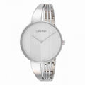  Shop Authentic Calvin Klein Drift Silver Dial Silver Steel Strap Watch for Women - K6S2N116 - Luxxuri