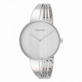  Shop Authentic Calvin Klein Drift Silver Dial Silver Steel Strap Watch for Women - K6S2N116 - Luxxuri