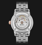  Shop Authentic Mido Baroncelli Automatic White Dial Two Tone Steel Strap Watch For Women - M8600.9.N6.1 - Luxxuri